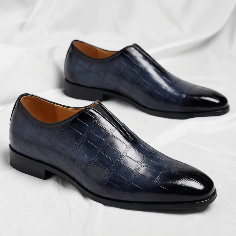 Sorrento Authentic Leather Slip-On Loafers
