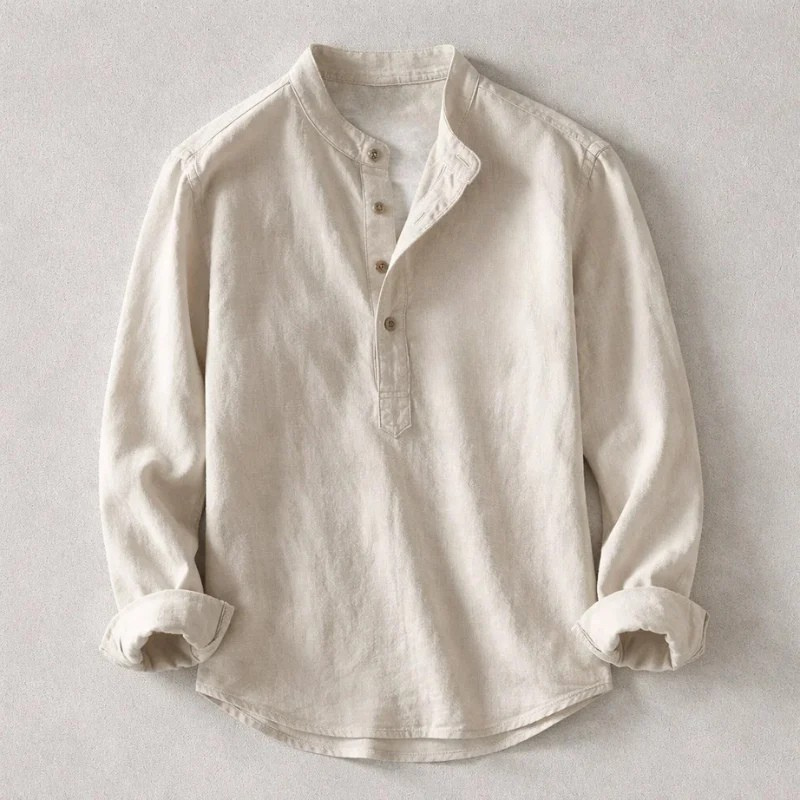 Osaka Long Sleeve Henley