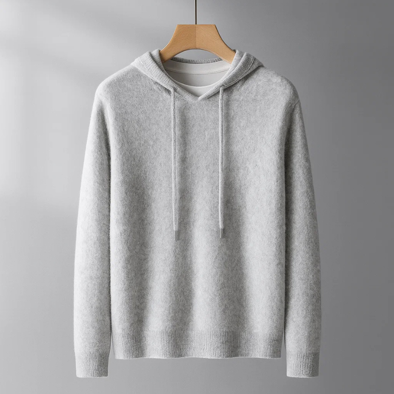 Marco Cashmere Pullover Hoodie