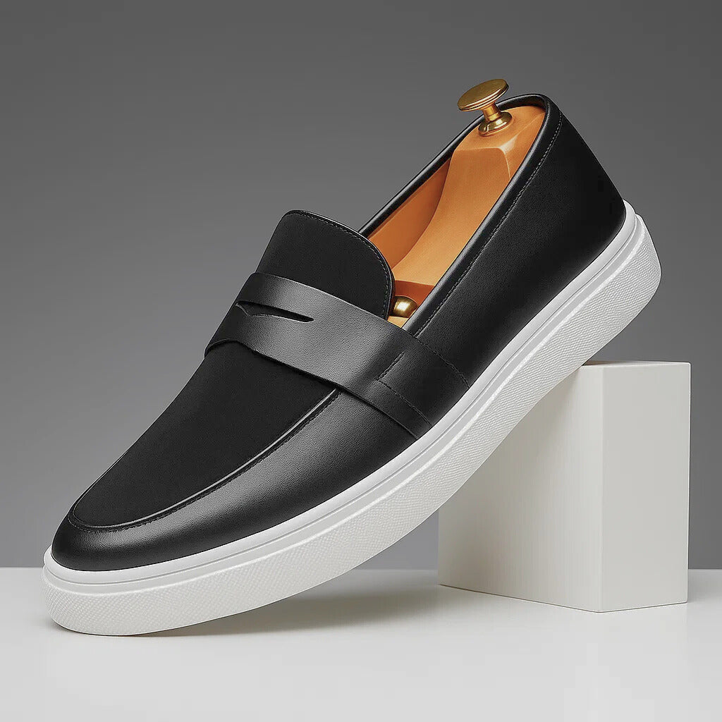 Lusso Italian Penny Loafers for Men