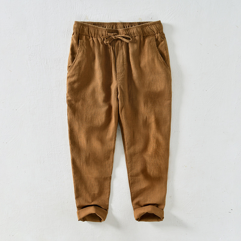 Colton Lightweight Linen Trousers