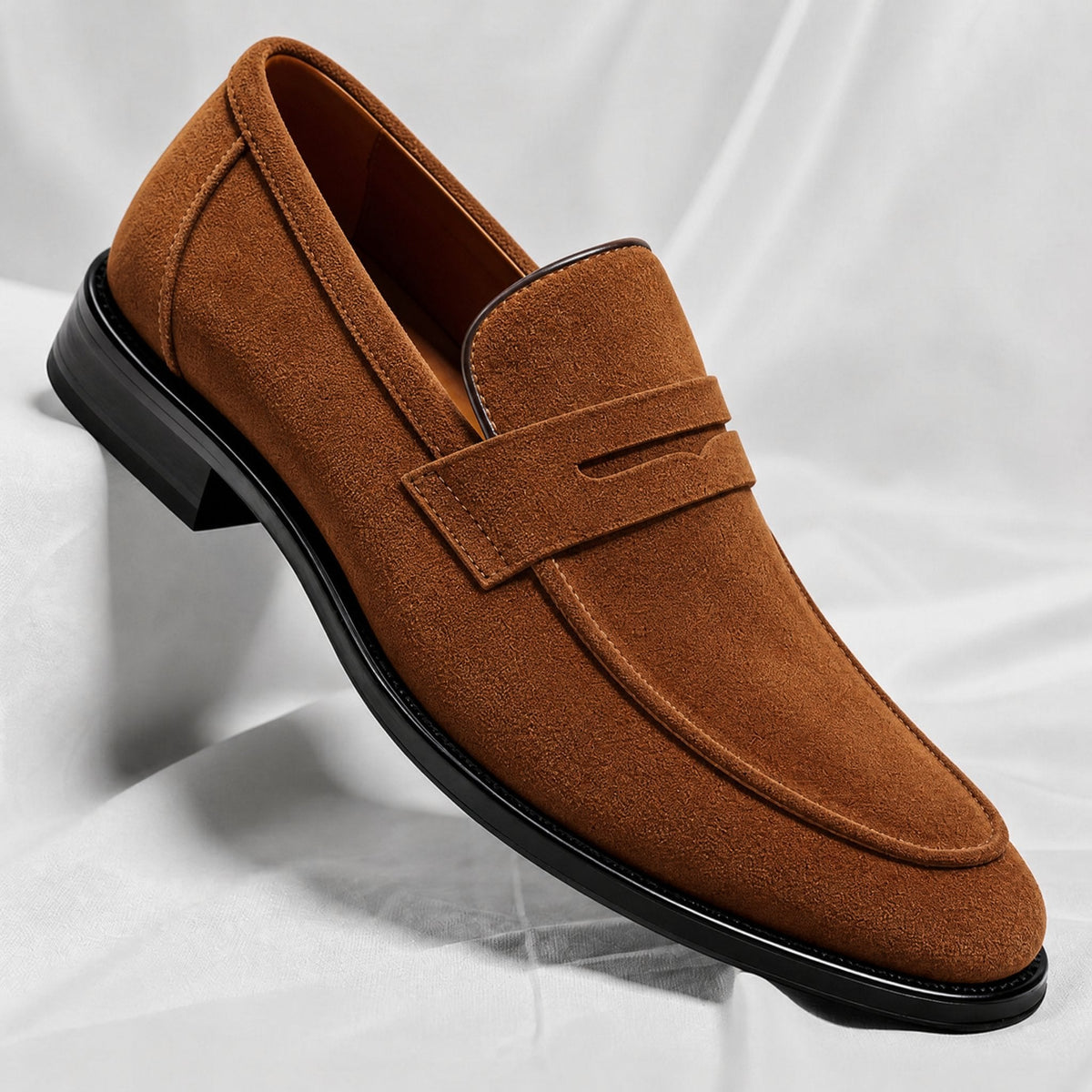 Lukas Suede Slip-On Loafers