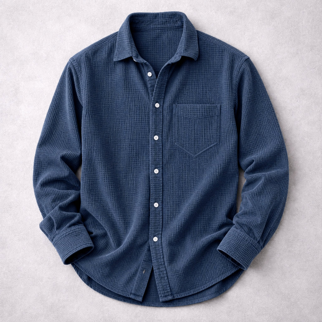 Waffle Knit Hudson Shirt