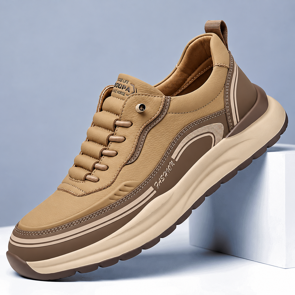 Mayford Genuine Leather Sneakers