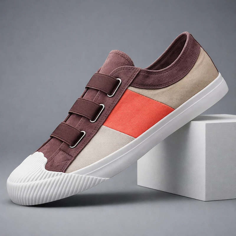 Monet-Inspired Canvas Sneakers