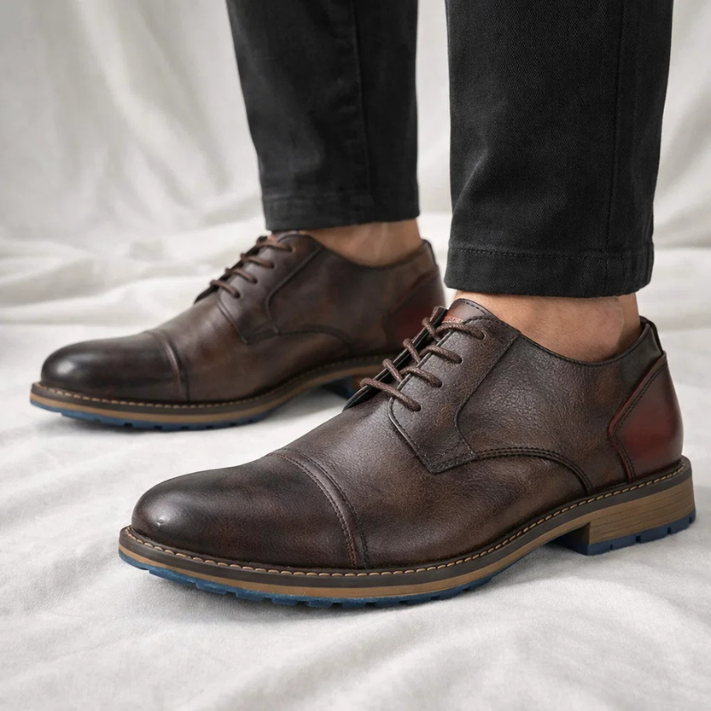 Authentic Leather Dress Shoes by Bradford