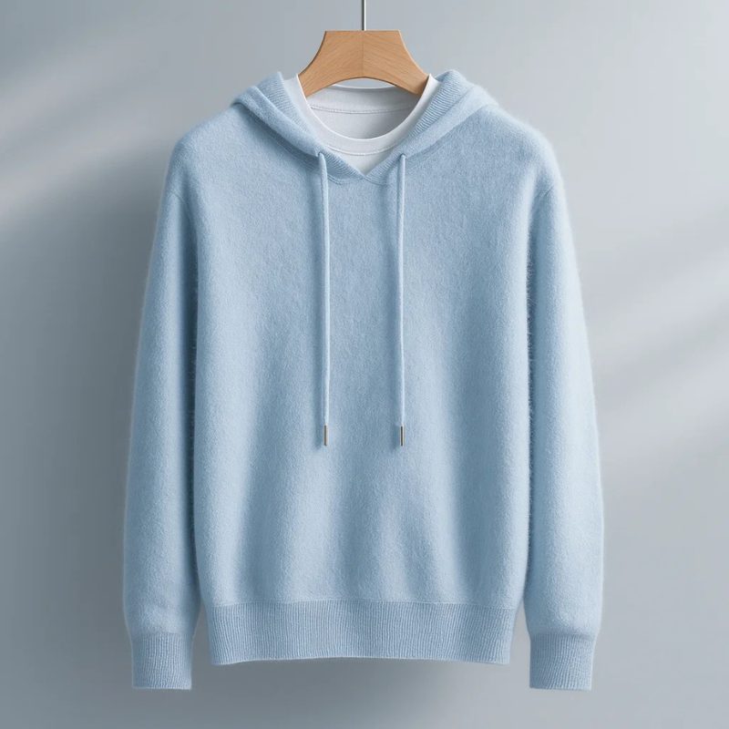 Marco Cashmere Pullover Hoodie