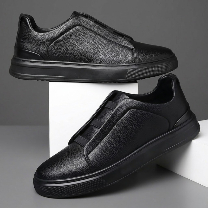Genuine Leather Chelsea Sneakers