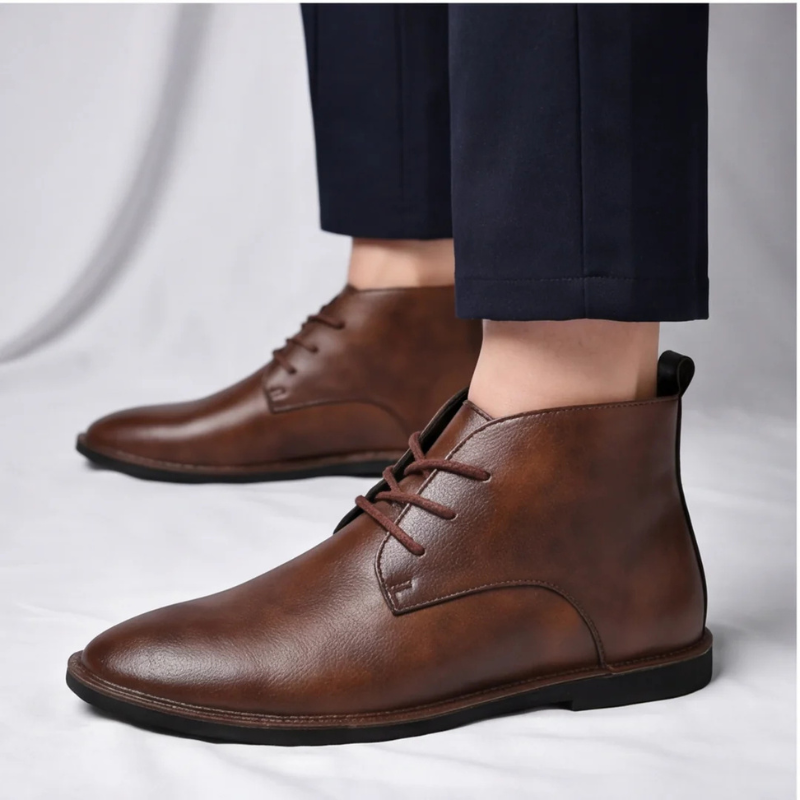 Mayfair Leather Ankle Boots