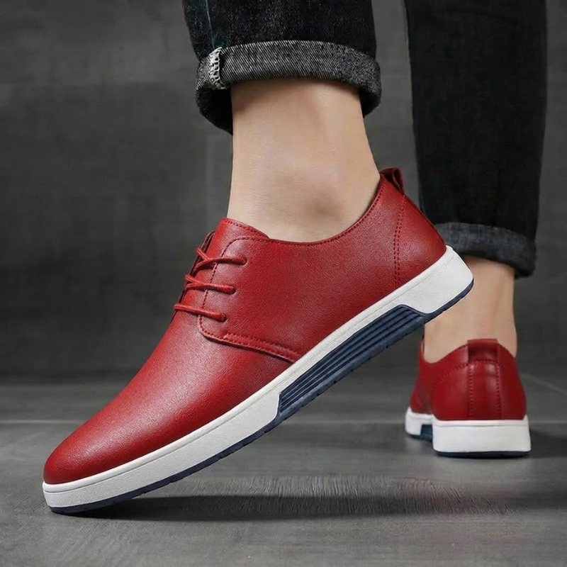 Claude Genuine Leather Sneakers