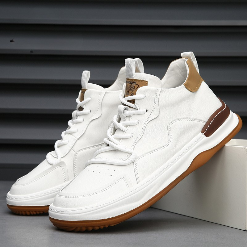 Authentic Italian Leather Sneakers by Marco