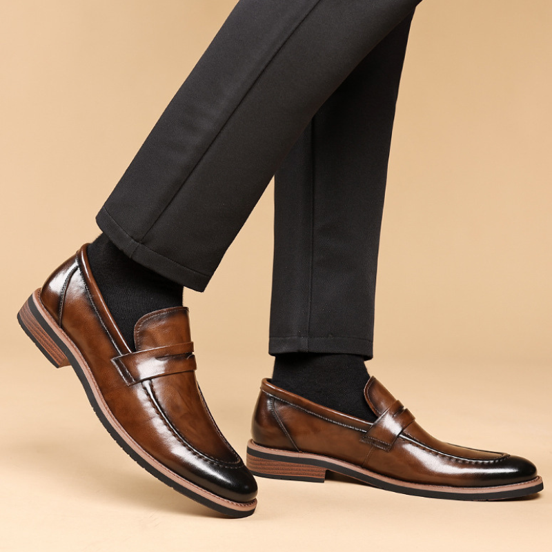 Verano Italian Slip-On Penny Loafers