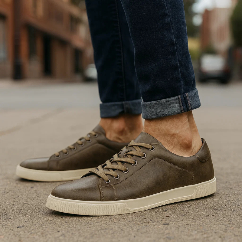 Romano Genuine Leather Sneakers