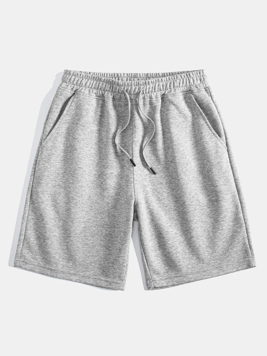 Mid Length Drawstring Shorts