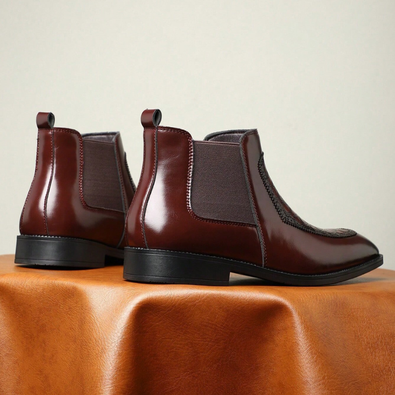 Beaumont Leather Ankle Boots