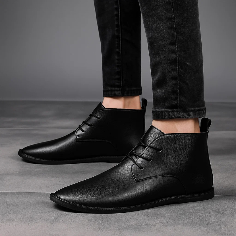 Lombardi Leather Ankle Boots