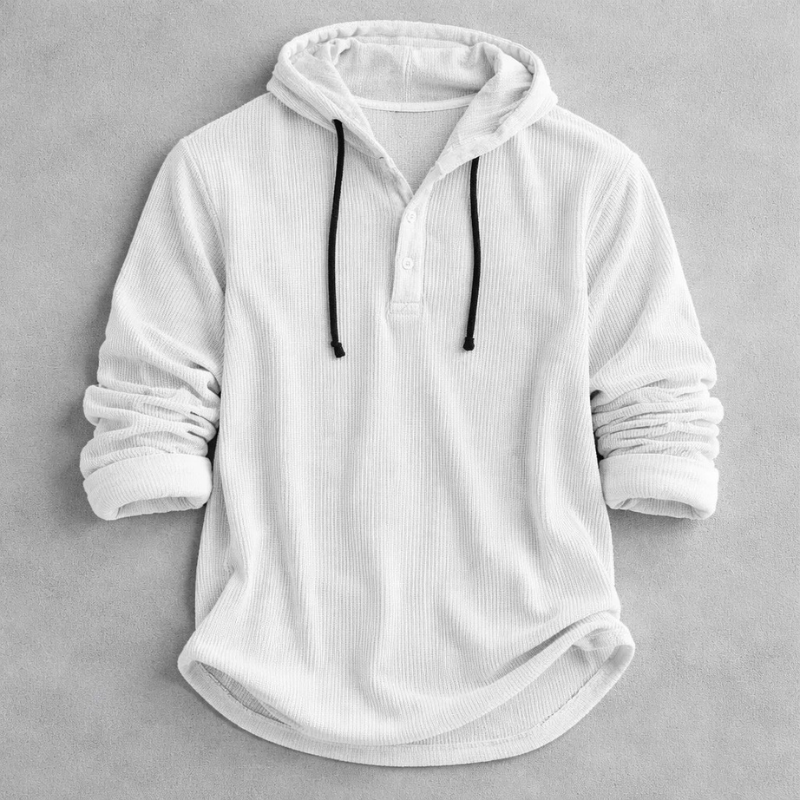 Nolan Corduroy Hooded Sweatshirt