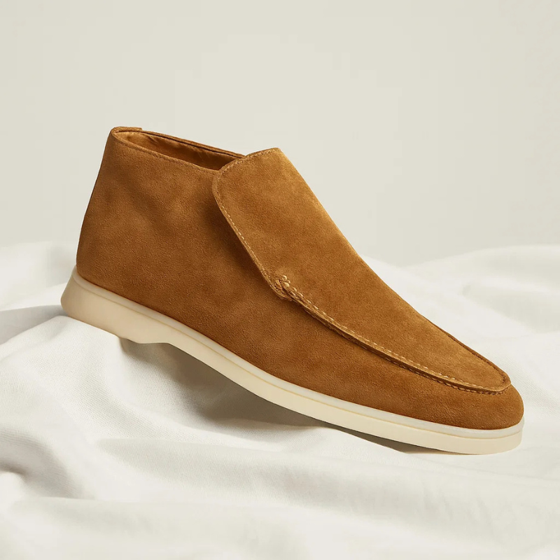 Marco Suede Chukka Slip-Ons