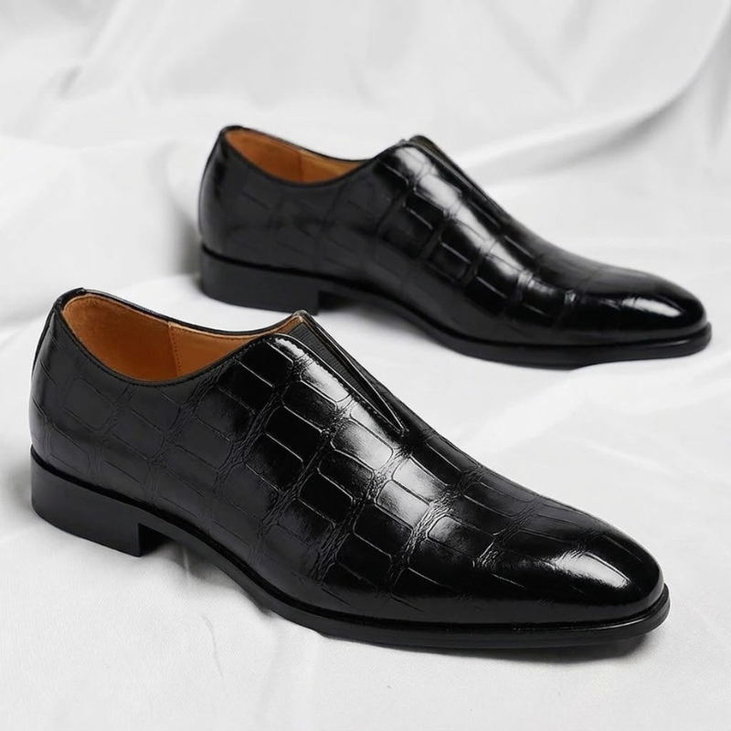 Sorrento Authentic Leather Slip-On Loafers
