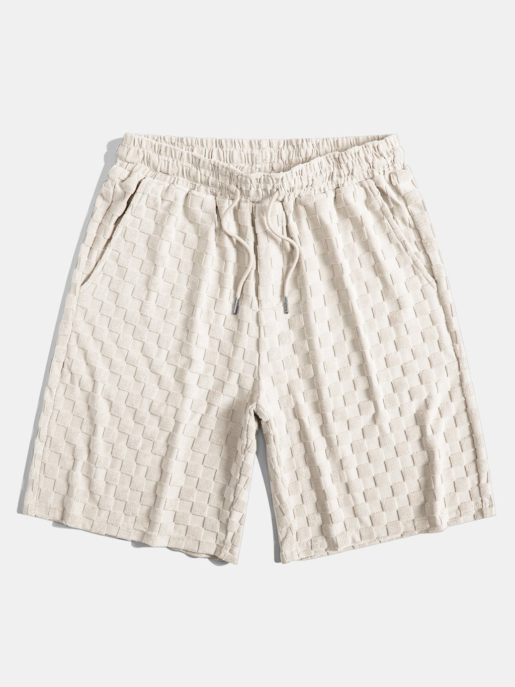 Checkerboard Towel Shorts