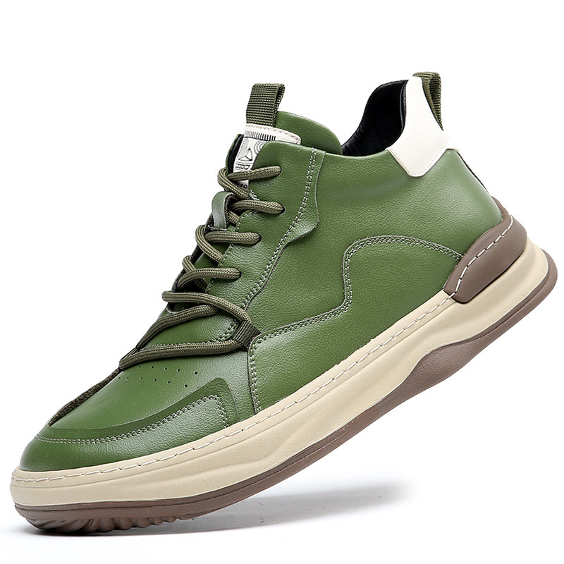 Authentic Italian Leather Sneakers by Ravello