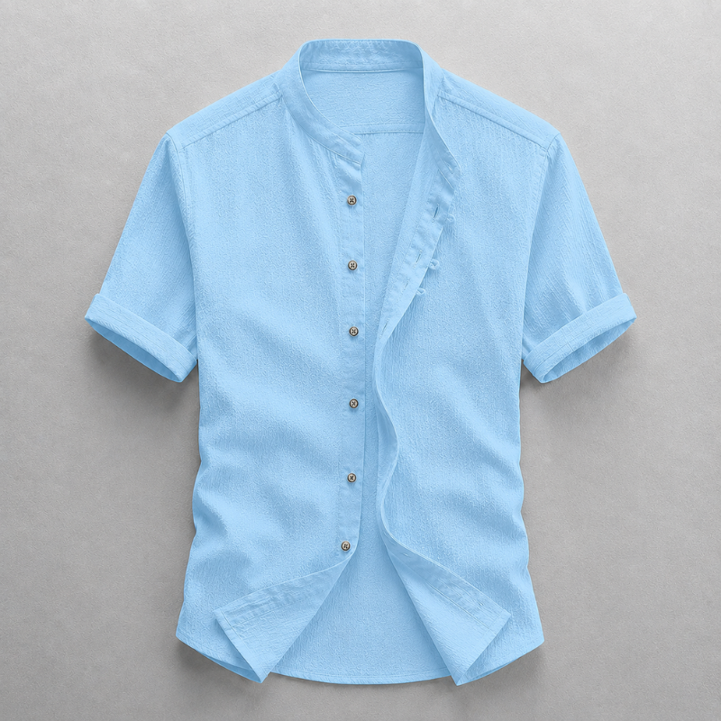 Porto Linen Button-Up