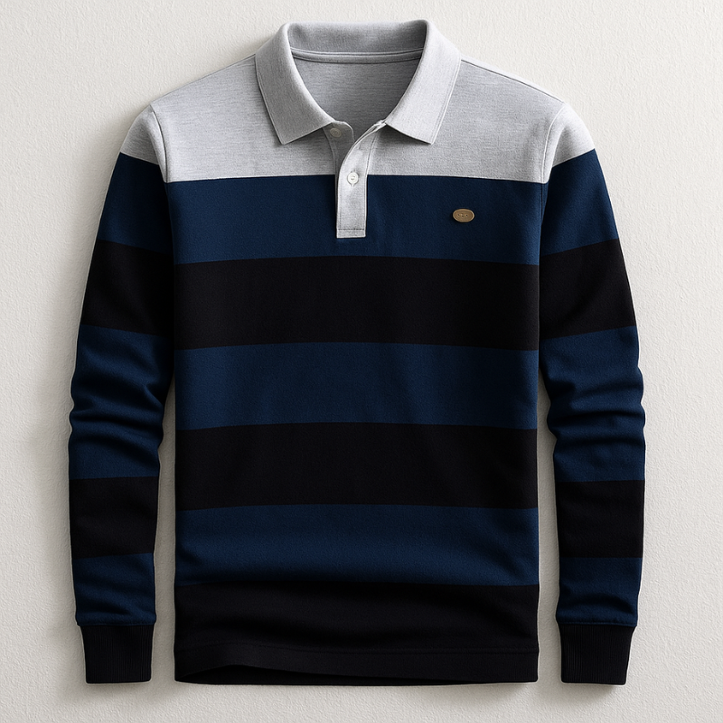 Colton Long-Sleeve Polo Shirt