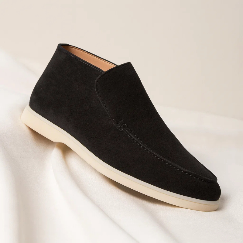 Marco Suede Chukka Slip-Ons