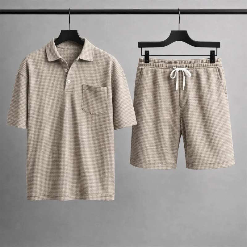 Carter Waffle Knit Ensemble