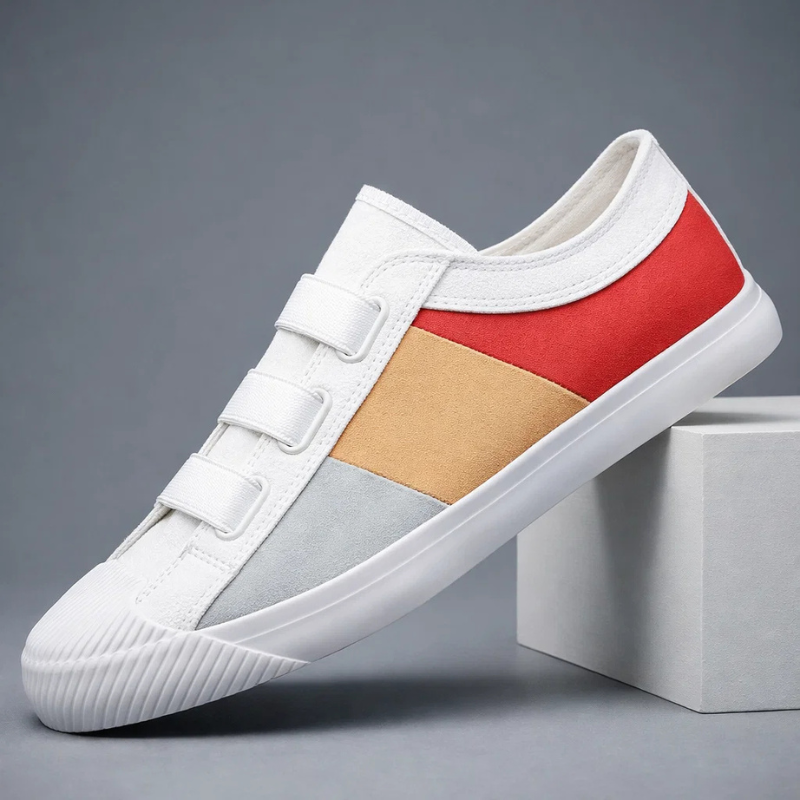 Monet-Inspired Canvas Sneakers