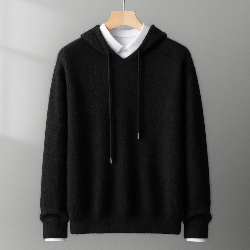 Marco Cashmere Pullover Hoodie
