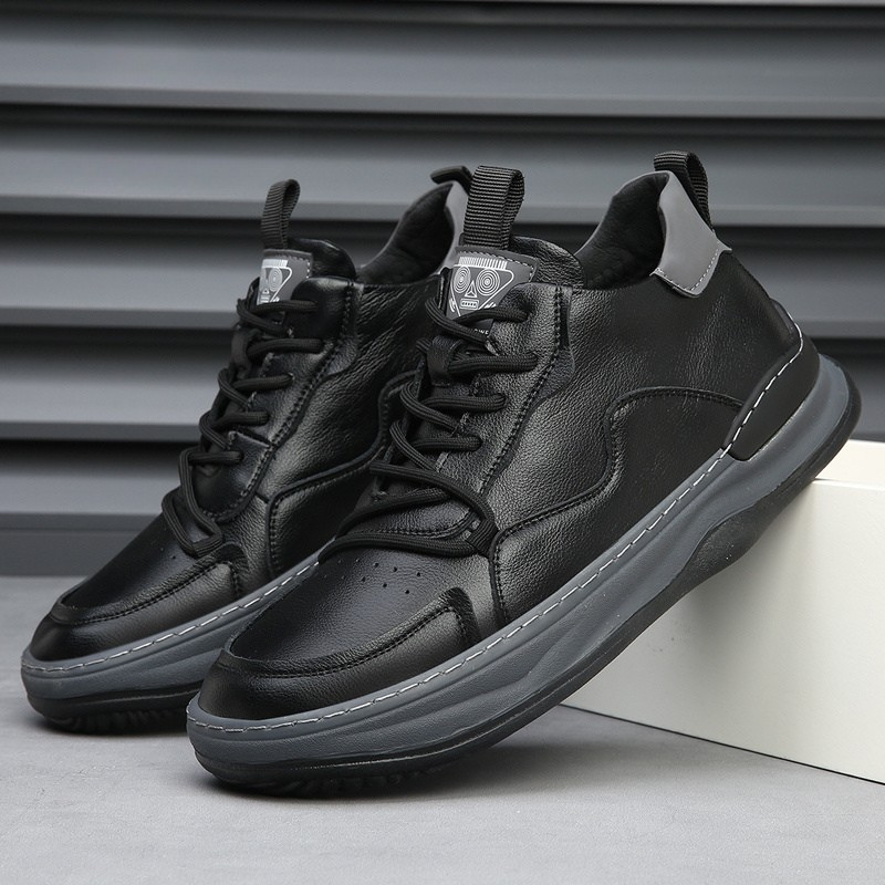 Authentic Italian Leather Sneakers by Marco