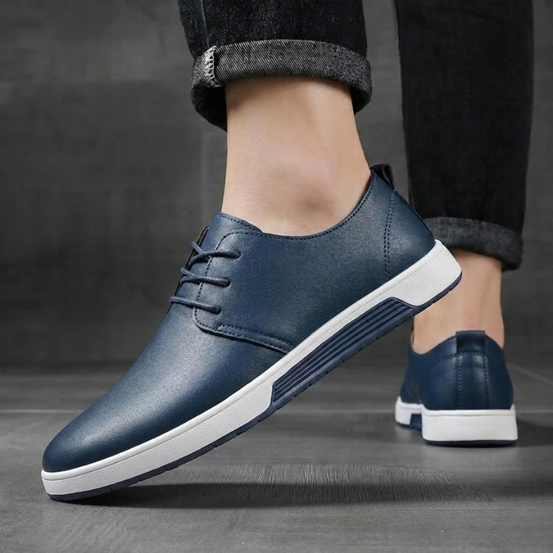 Claude Genuine Leather Sneakers