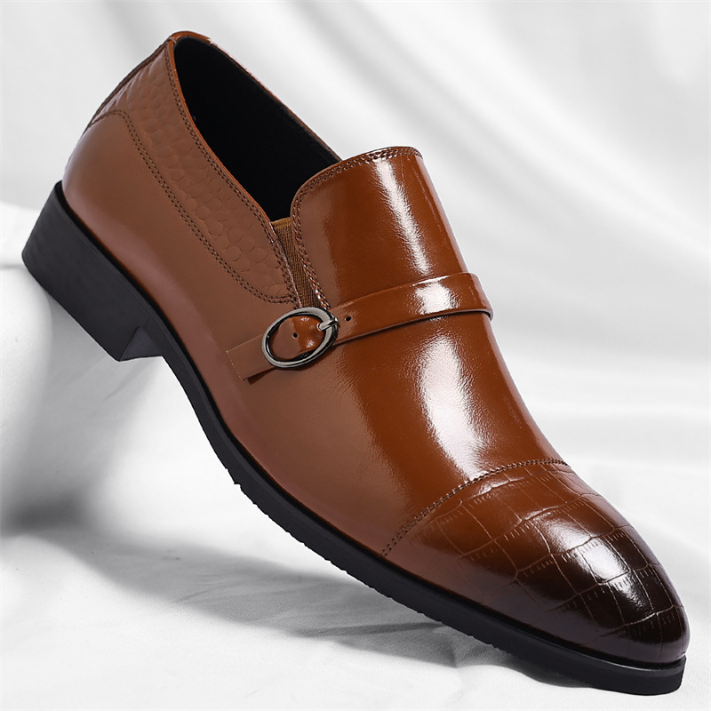 Valento Genuine Leather Slip-On Loafers