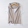 Layered Hoodie Tee in Savannah Style
