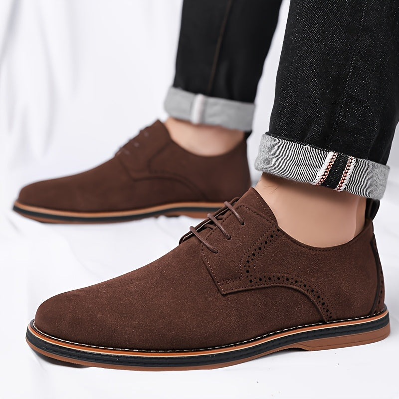Suede Dress Shoes in Regency Style