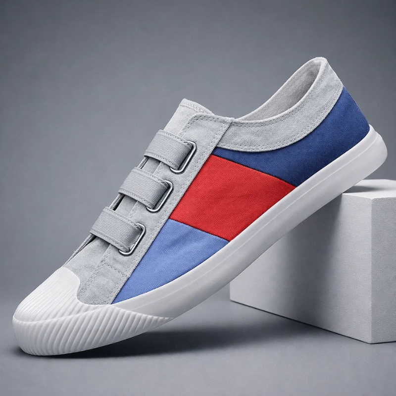 Monet-Inspired Canvas Sneakers