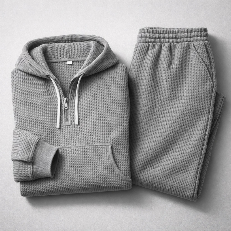 Waffle Knit Set by Hudson