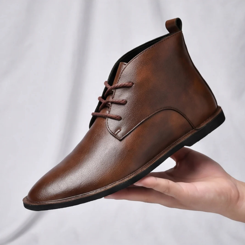 Mayfair Leather Ankle Boots