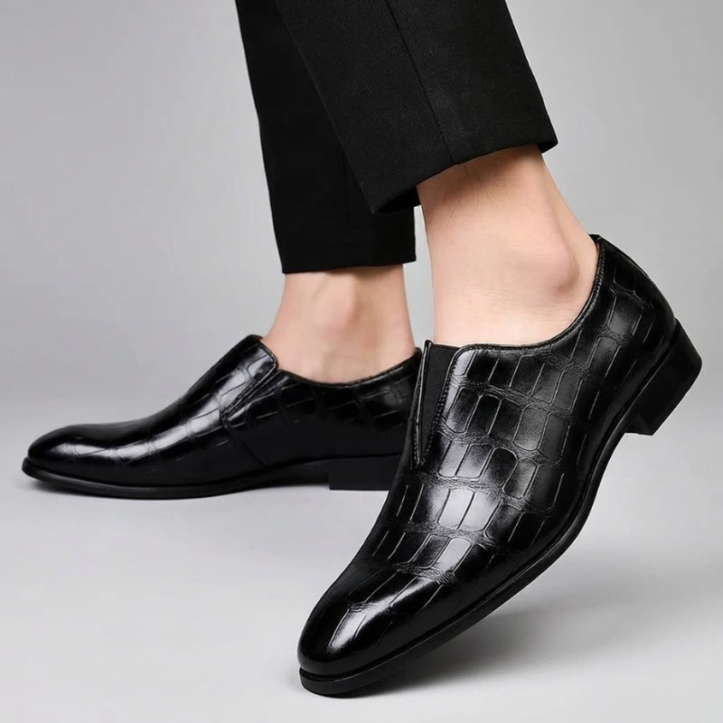 Sorrento Authentic Leather Slip-On Loafers