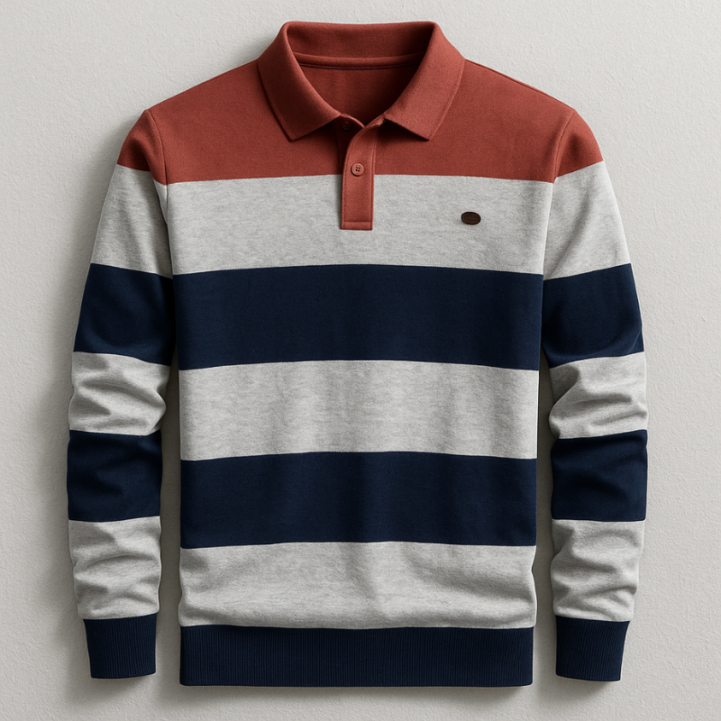 Colton Long-Sleeve Polo Shirt
