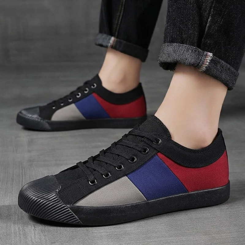 Monet-Inspired Clyde Canvas Sneakers