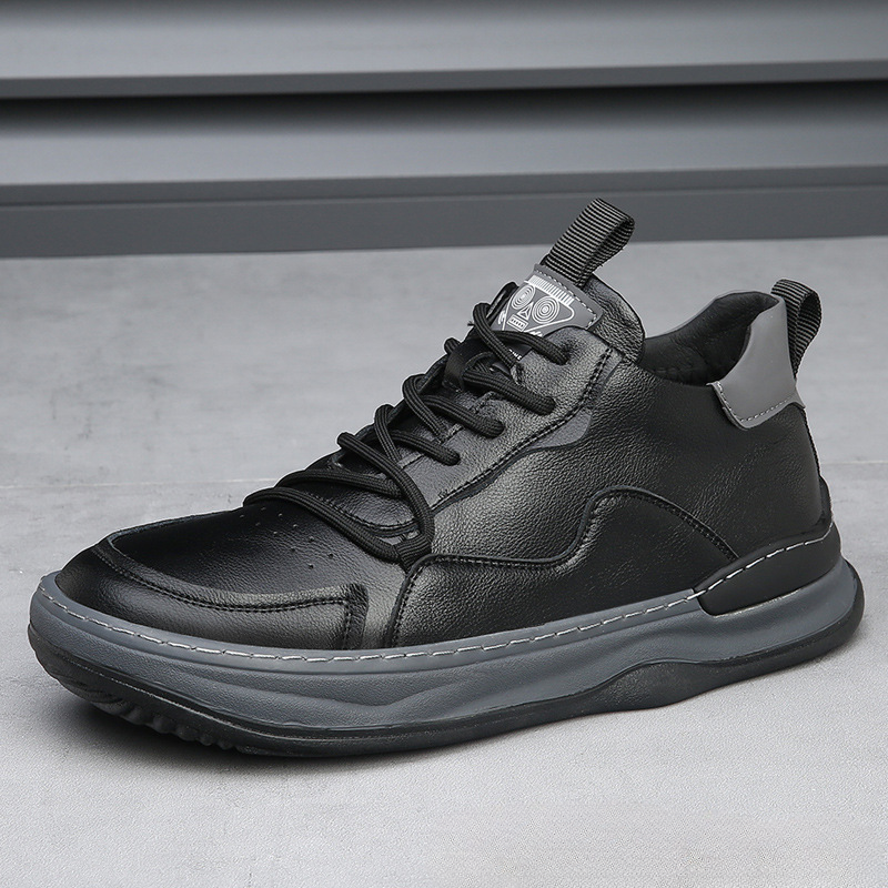 Authentic Italian Leather Sneakers by Marco