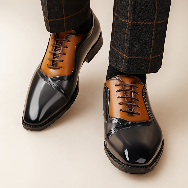 Marcello Genuine Leather Dress Shoes