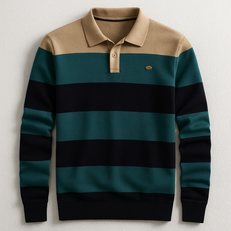 Colton Long-Sleeve Polo Shirt