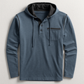 Hudson Hooded Henley Shirt