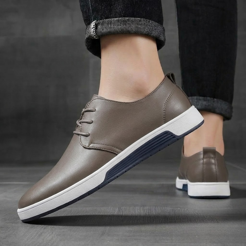 Claude Genuine Leather Sneakers