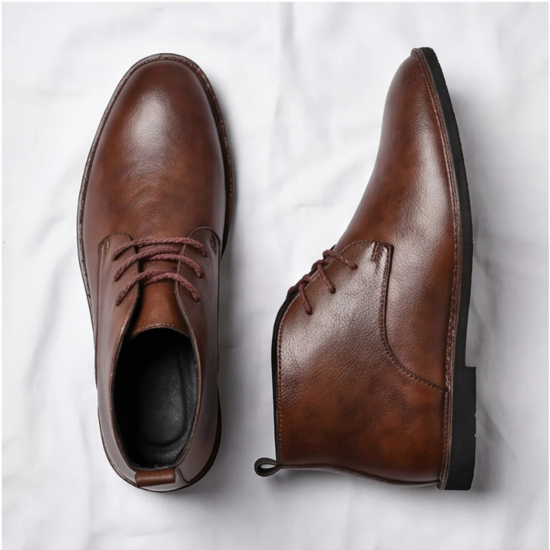 Mayfair Leather Ankle Boots