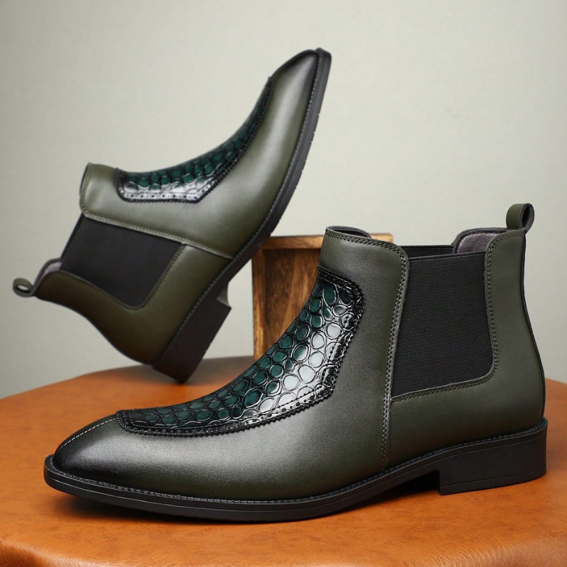 Beaumont Leather Ankle Boots