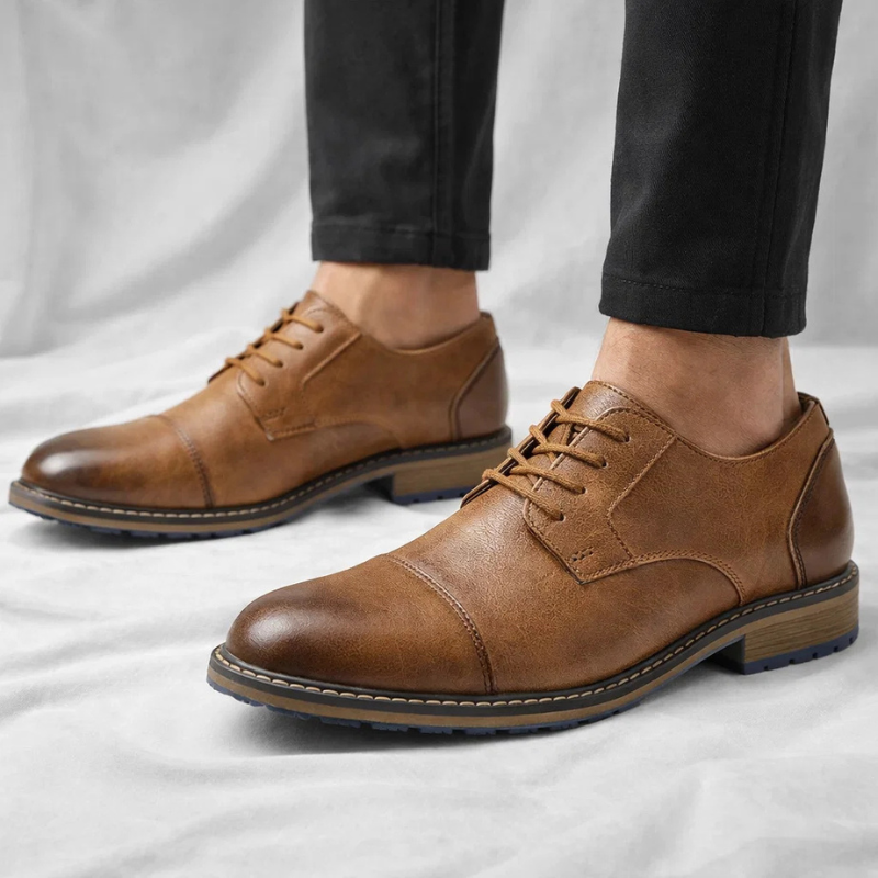 Authentic Leather Dress Shoes by Bradford